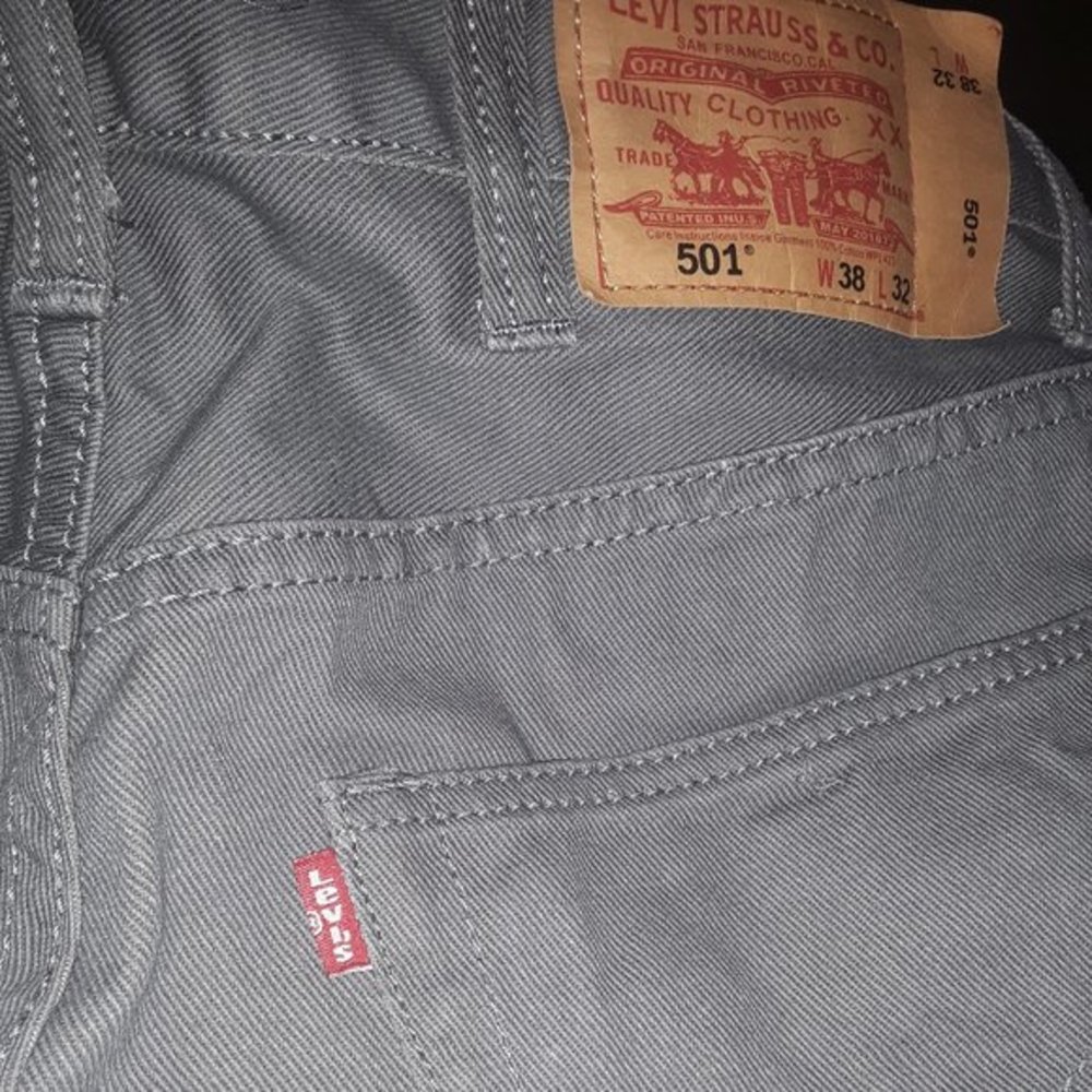 Vintage Levi 501 Red tag button fly Jeans